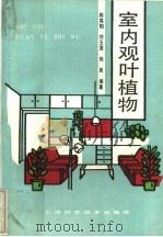 室内观叶植物   1990  PDF电子版封面  7532313484  向其柏等编著 