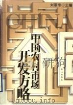 中国农村市场开发方略 1999 PDF电子版封面 7806341307 刘翠萍主编