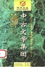 中古文学集团 1996 PDF电子版封面 7563321411 胡大雷著