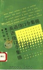 英语绕口令集锦   1991  PDF电子版封面  7810182986  王振华编著 