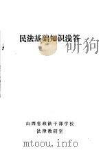 民法基础知识浅答（1983 PDF版）