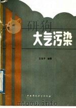 大气污染 1989 PDF电子版封面 7800104133 王信予编著