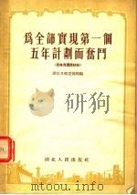 为全部实现第一个五年计划而奋斗 宣传员讲话材料 1955 PDF电子版封面 湖北日报宣传组编