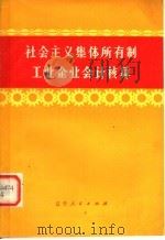 社会主义集体所有制工业企业会计核算   1975  PDF电子版封面  4090·8  辽宁大学经济系，沈阳市铁西区财税站编 