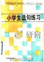 小学生造句练习 1991 PDF电子版封面 7532025330 何靖华,王金泉,徐鹄著
