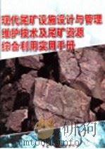现代尾矿设施设计与管理维护技术及尾矿资源综合利用实用手册  第4册（ PDF版）