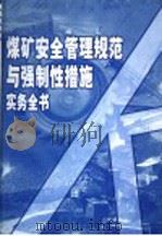煤矿安全管理规范与强制性措施实务全书  第1册（ PDF版）