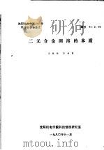 沈阳机电学院1980年科学报告会论文 二元合金固溶的本质 PDF电子版封面 王绍铿,吕振家