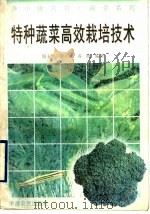 特种蔬菜高效栽培技术（1996 PDF版）