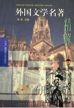 外国文学名著选讲 1994.02 PDF电子版封面 730401007X 陈抈主编