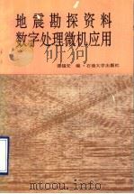 地震勘探资料数字处理微机应用（1994 PDF版）