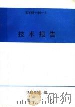 技术报告 KY85-10-3 PDF电子版封面