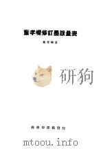 萧孝嵘修订墨跋量表 1937 PDF电子版封面 萧孝嵘著