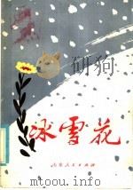 冰雪花 1981 PDF电子版封面 R10099·1471 田毅著