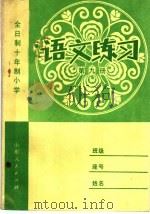 全日制十年制小学 语文练习 第9册 1981 PDF电子版封面 7099·1004 济南市教育局初教科编