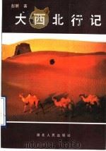 大西北行记   1990  PDF电子版封面  7206006666  彭展著 