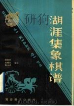 湖涯集象棋谱 1992 PDF电子版封面 7805483388 杨明忠等诠注