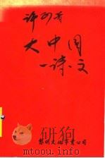 大中国 诗、文 1993 PDF电子版封面 许正著
