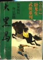 大黑马 1993 PDF电子版封面 754111099X 卧龙生著