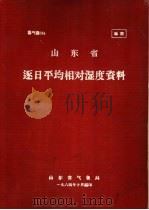 山东省逐日平均相对湿度资料（1964 PDF版）