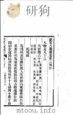 钦定八旗通志 第203卷 PDF电子版封面