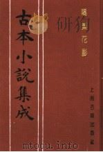 古本小说集成 隔帘花影 上 1994 PDF电子版封面 753251014X 《古本小说集成》编委会编