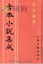古本小说集成 野叟曝言 第2册 1994 PDF电子版封面 753251014X 《古本小说集成》编委会编;(清)夏敬渠撰