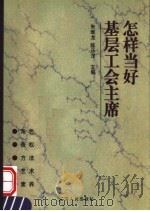 怎样当好基层工会主席 1999 PDF电子版封面 720504474X 朱维龙,陈乐洋主编