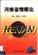 河南省情概论 1998 PDF电子版封面 7503719214 黄亮宜等主编
