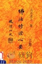 佛法修证心要  上集（ PDF版）