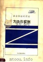 社会指标的理论方法与实例（ PDF版）