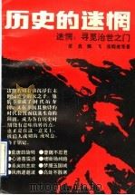 历史的迷惘 寻觅治世之门 1993 PDF电子版封面 753480809X 荣真,陈飞,张晓虎等著