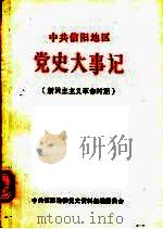 中共信阳地区党史大事记（1989 PDF版）