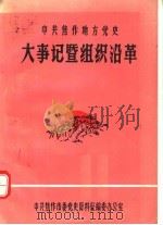 大事记暨组织沿革（ PDF版）