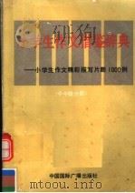 小学生作文借鉴辞典  小学生作文精彩描写片断1000例  中年级分册（1991 PDF版）