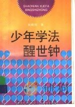 少年学法醒世钟 1995 PDF电子版封面 7539711922 张殿民著