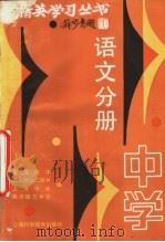 精英学习丛书  中学语文分册（1990 PDF版）
