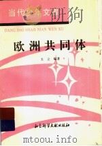 欧洲共同体 1994 PDF电子版封面 7800504166 玉立编著