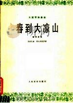 春到大凉山  大提琴独奏曲·钢琴伴奏   1980  PDF电子版封面  8026·3745  王培凡曲；郑大昕配伴奏 