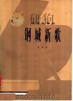 钢城新歌 钢琴独奏曲 1978 PDF电子版封面 8026·3445 朱珠曲