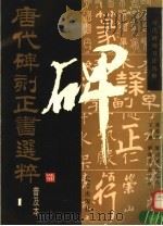 唐代碑刻正书选粹  普及本（1992 PDF版）