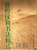 敦煌汉简书法精选 1995 PDF电子版封面 7805881162 马建华,赵吴成编著