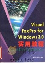Visual FoxPro for Windows 3.0 实用教程 面向对象的可视程序设计 1997 PDF电子版封面 7542711288 罗辉编著