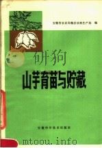 山芋育苗与贮藏 1980 PDF电子版封面 16200·10 安徽省农业局粮食油料生产处编