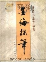 墨海探笔 潘琦书法作品集 1999 PDF电子版封面 7806256342 潘琦书