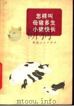 怎样叫母猪多生小猪快长（1977 PDF版）