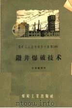 钻井爆破技术 1958 PDF电子版封面 T15035·139 孙鸿銮编