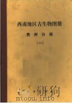 西南地区古生物图册 贵州分册 1 1978 PDF电子版封面 15038·新227 贵州地层古生物工作队编著
