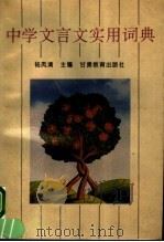 中学文言文实用词典（1992 PDF版）