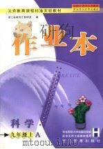 作业本  科学  A  九年级  上（ PDF版）